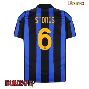 Inter Milan John Stones #6 Prima Maglia 2026-27 Manica Corta Inter Milan John Stones #6 Prima Maglia 2026-27 Manica Corta